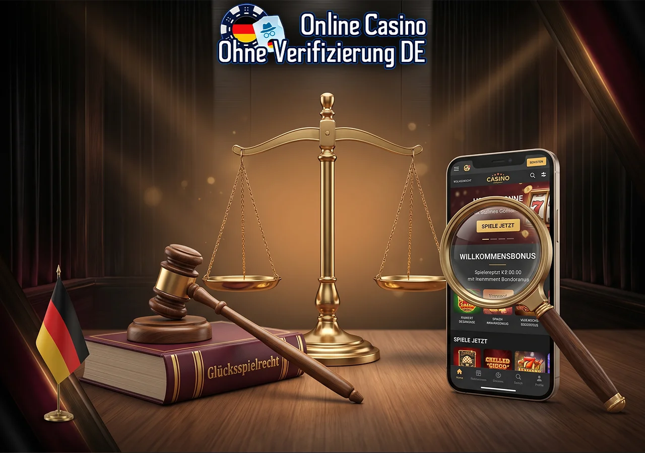 Rechtliche Prüfung von Casinos ohne Verifizierung nach deutschem Glücksspielrecht